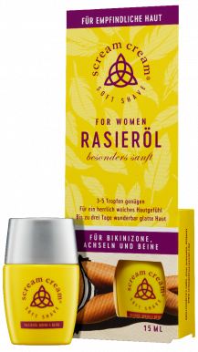 Scream Cream Soft Shave Rasieröl